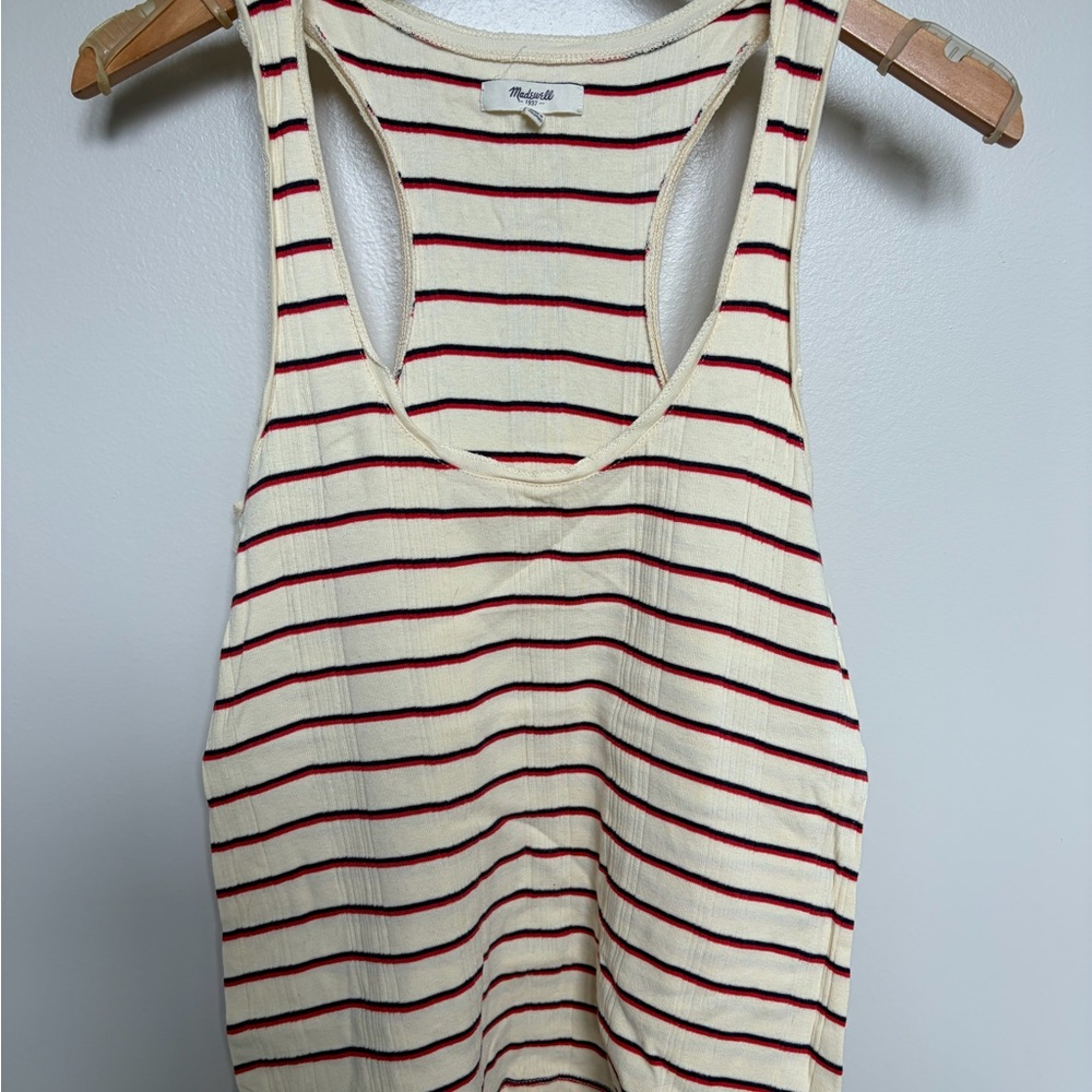 Madewell ribbed tank top .